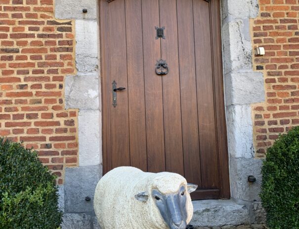 Porte D'entrée avec le Mouton